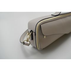Pearl Flute Housse Premium Legato Largo patte d'Ut et Si gris clair - Vue 2